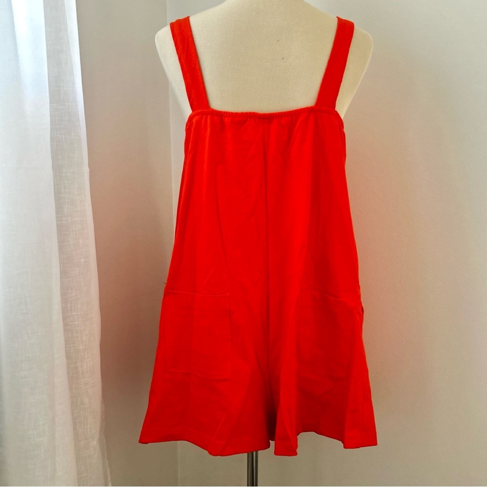 🍒NWOT Free People Beach Nichola Dress. Orange. Size: Medium. - Picture 7 of 11